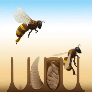 Wasp life cycle