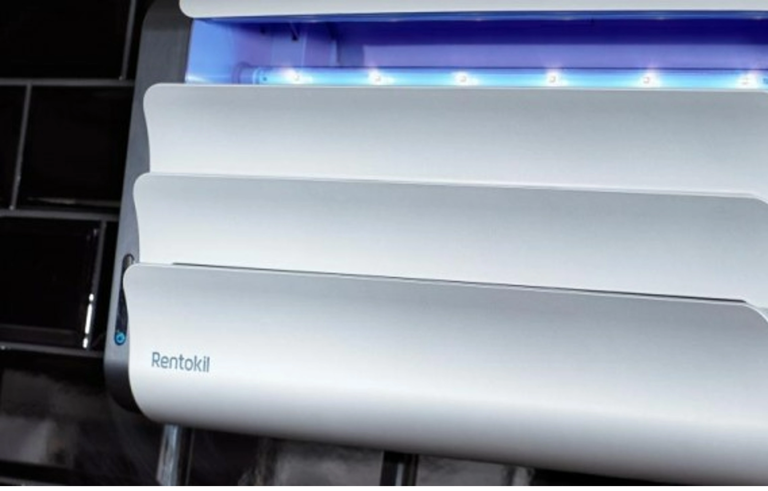 lumnia fly trap on tiled wall