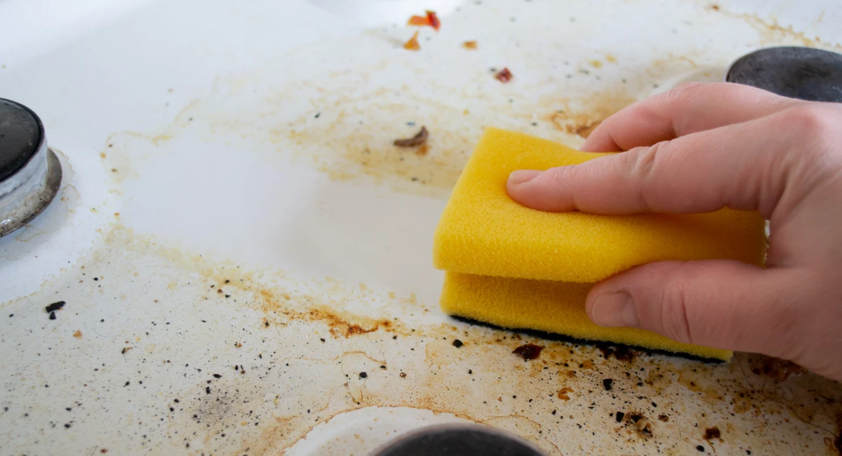 Cleaning stove