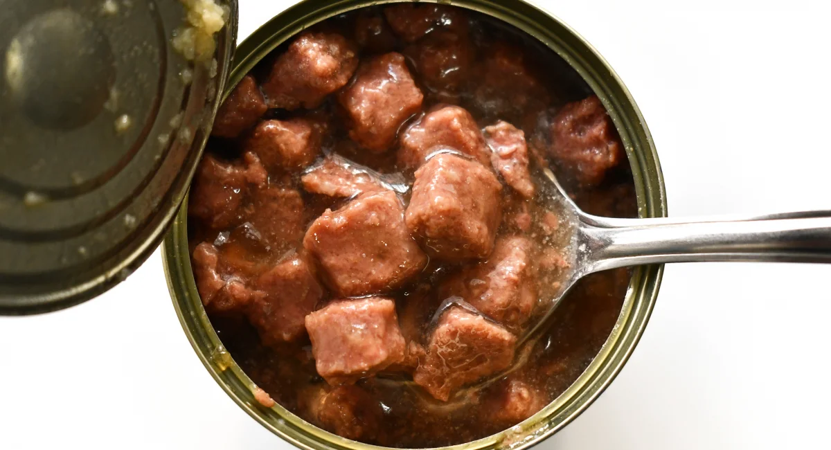 Pet food contains the proteins, fats, and carbohydrates that ants like